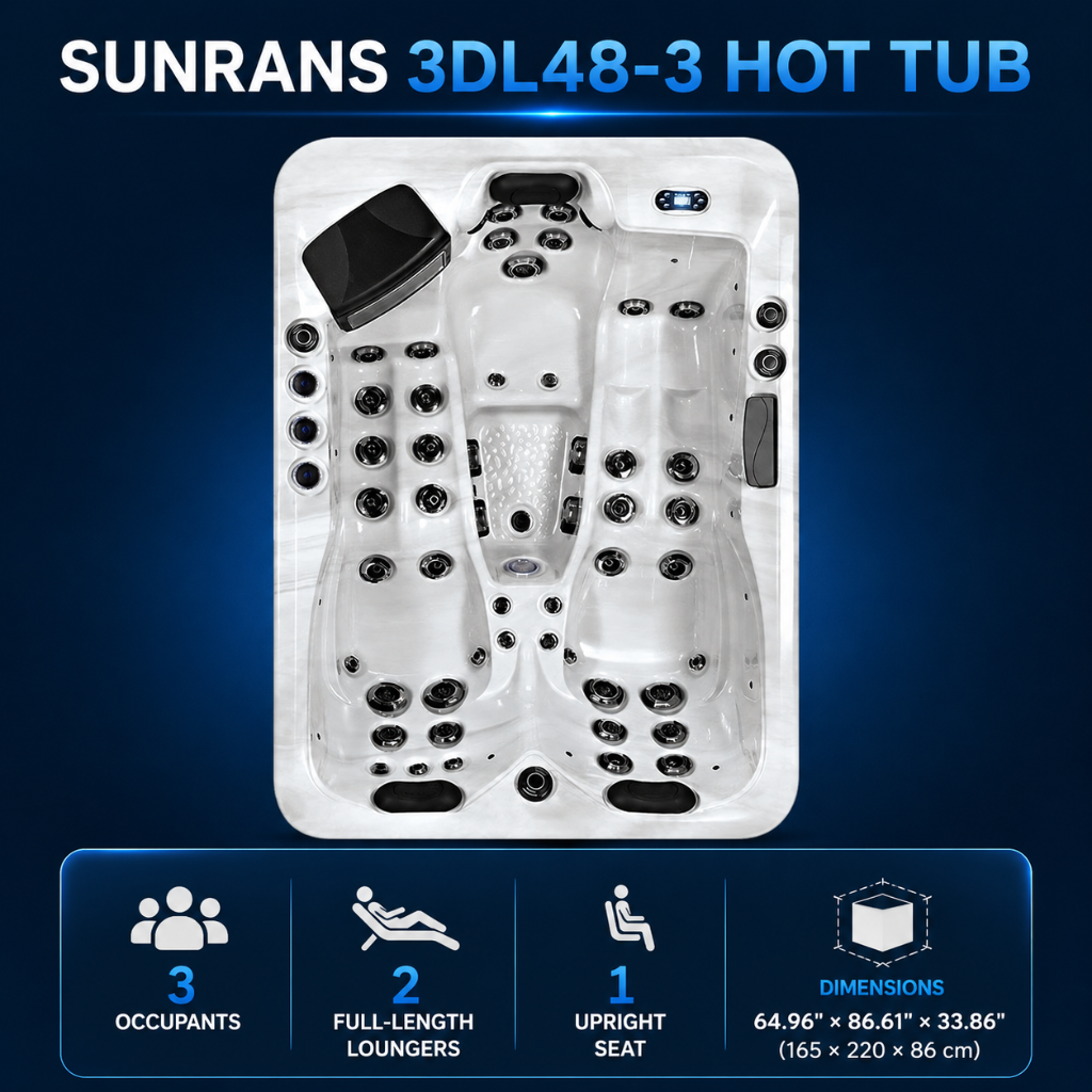 2026 Sunrans 3DL48-3 Hot Tub