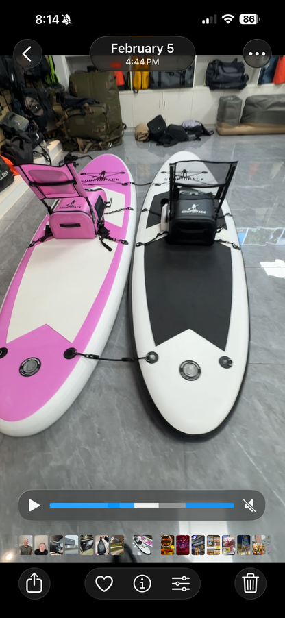 Sdupid Pack and Paddleboard combo (BLACK Edition)