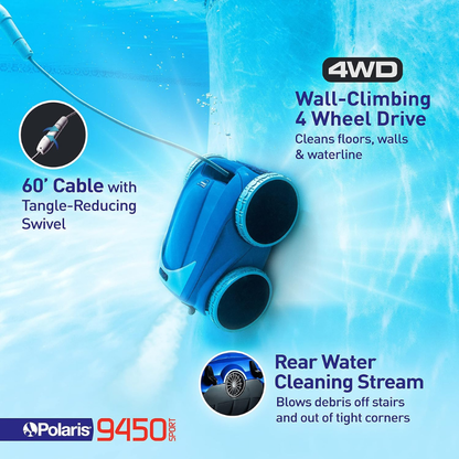 Polaris 9450 Sport Robotic Pool Cleaner