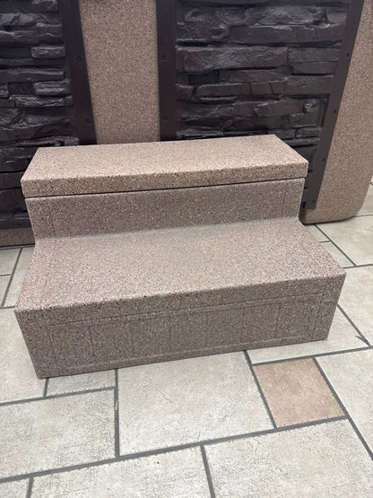Eco Spas Steps - with Chemical Storage