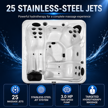 2026 Sunrans 5DL25-2 Hot Tub