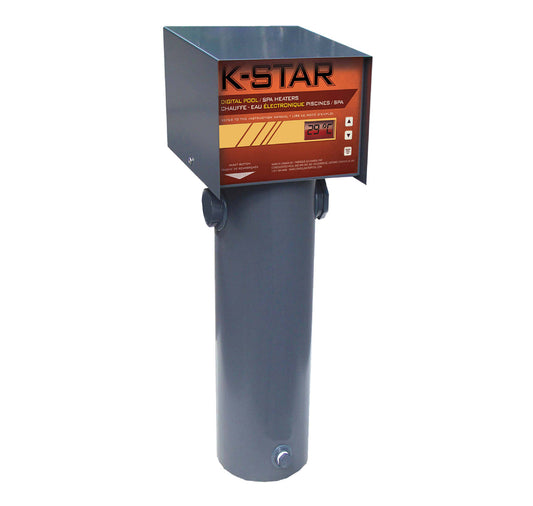 K-Star K-10-D-TT Electric DIGITAL Pool and Spa Heater for Salt Water, 10 kW